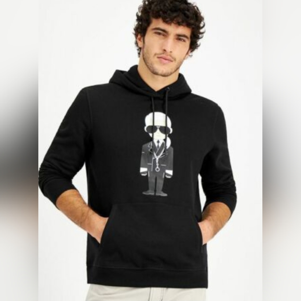 *NWOT Karl Lagerfeld Paris Unisex “Karl Logo” Hoodie Sweatshirt